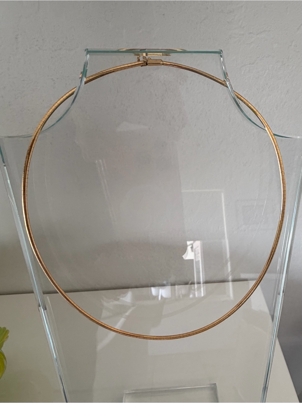 14kt Omega Necklace